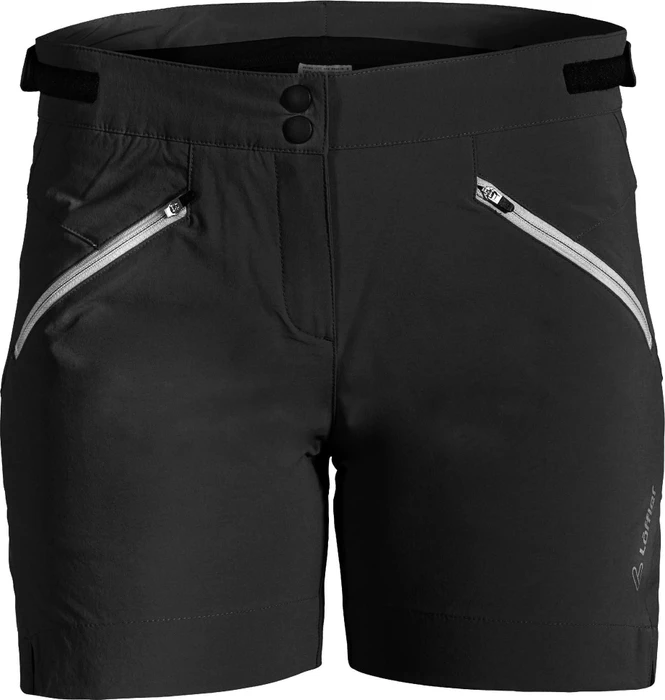Löffler Cortina CSL Fahrradhose kurz schwarz/weiß (Damen)