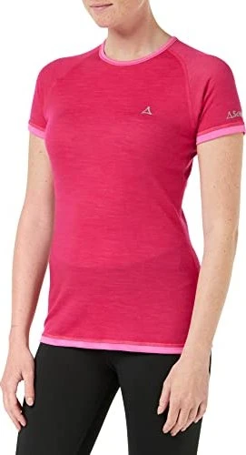 Schöffel Merino Sport Funktionsshirt kurzarm raspberry sorbet (Damen)