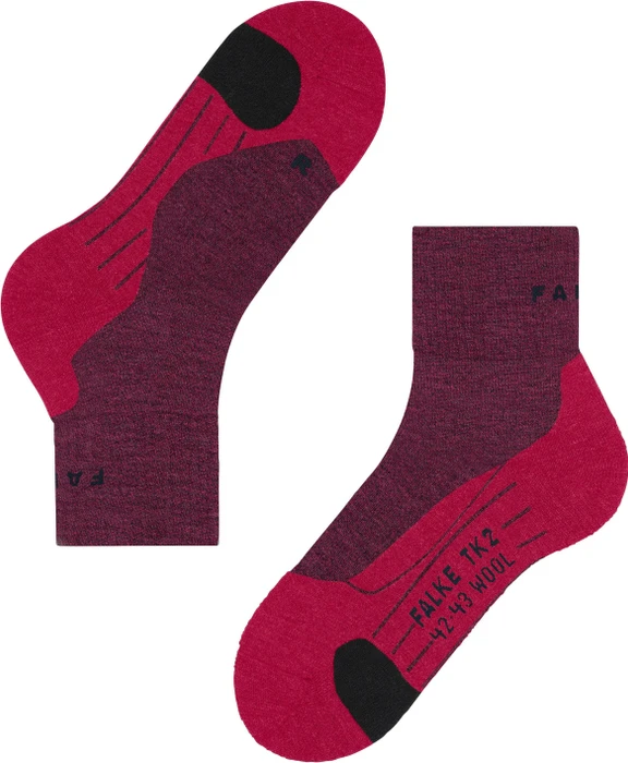Falke TK2 Explore Wool Short Wandersocken azalea (Damen)