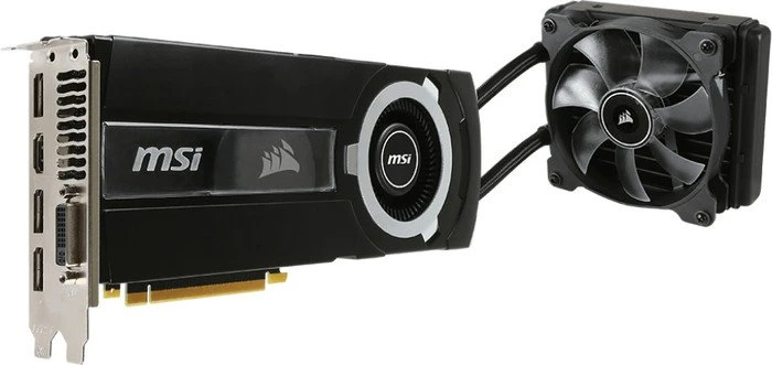 MSI GeForce GTX 980 Ti Sea Hawk, 6GB GDDR5, DVI, HDMI, 3x DP