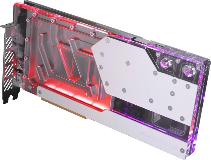 Phanteks Glacier G40 GIGABYTE, RTX 4090 AORUS Master & Gaming chrome, mit Backplate