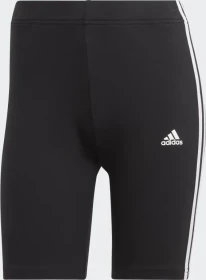 adidas Essentials 3-Streifen Tights Hose kurz schwarz/weiß (Damen)