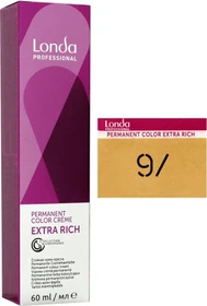 Londa Professional Permanent Color Crème 9 lichtblond natur-warm, 60ml