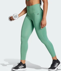 adidas Optime Power Hose 7/8 preloved green (Damen)