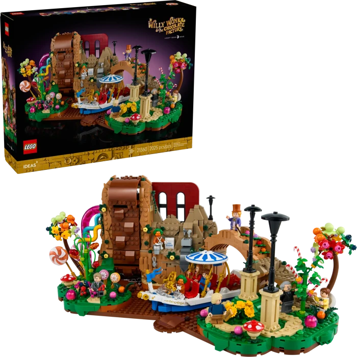 LEGO Ideas 21360 Willy Wonka und die Schokoladenfabrik
