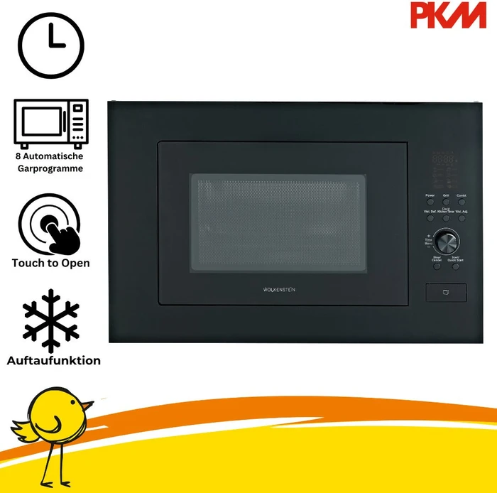 Wolkenstein by PKM WMW900-25GB EB Mikrowelle mit Grill