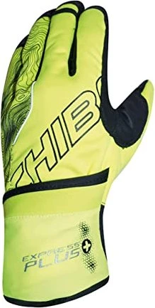 Chiba Express+ Fahrradhandschuhe gelb/schwarz