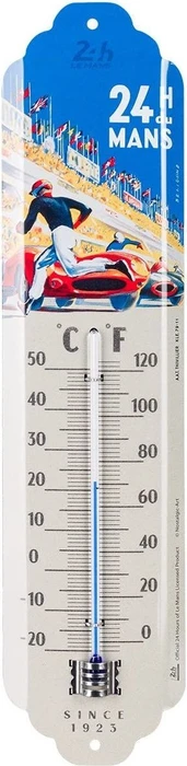 Nostalgic Art Retro Thermometer 24h Le Mans, analog