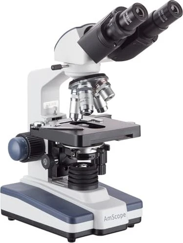 AmScope B120 Series Student & Professional LED Binocular Compound Microscope