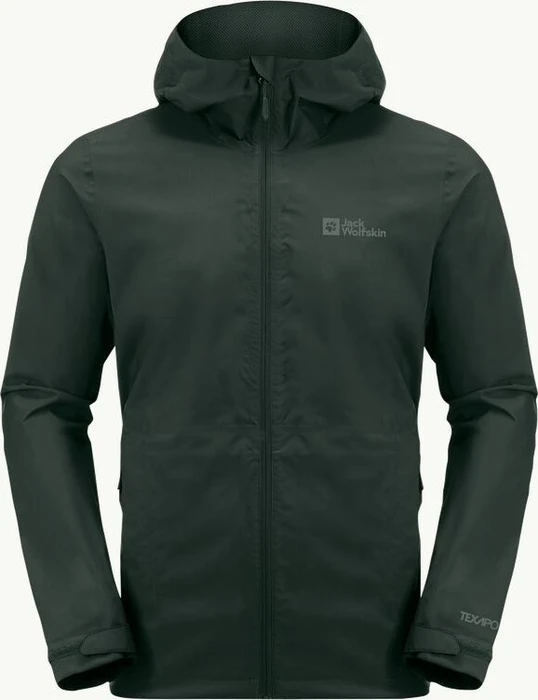 Jack Wolfskin Elsberg 2.5L Funktionsjacke black olive (Herren)