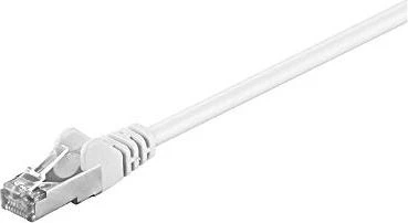goobay Patchkabel, Cat5e, F/UTP, RJ-45/RJ-45, 50m, weiß