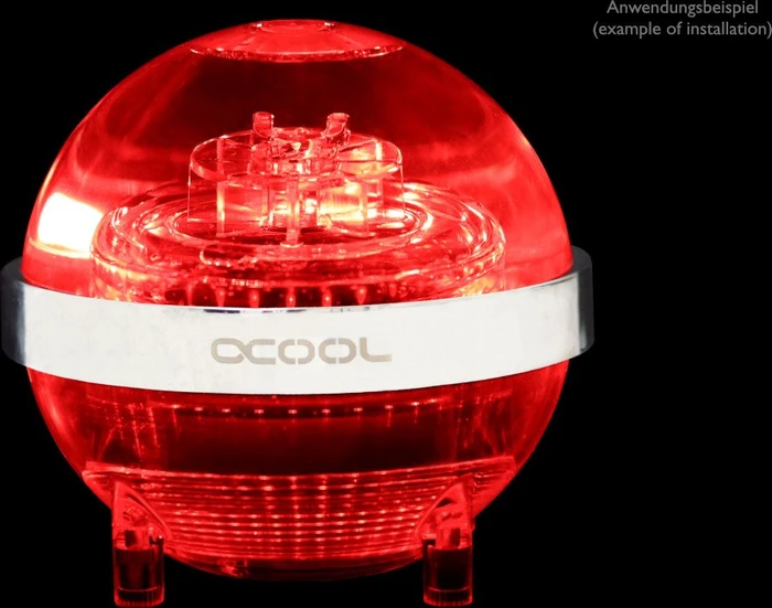 Alphacool Eisball Digital RGB, Ausgleichsbehälter
