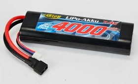 Carson 7.4V/4000mAh 25C LiPO Racing Akku T-Pl. HC R
