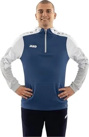 Jako Zip Dynamic Hoodie night blue/white/light grey