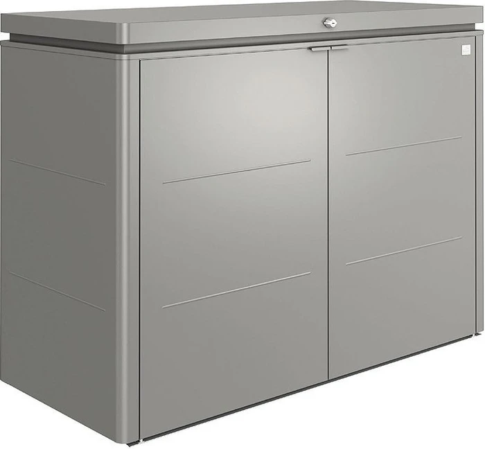 Biohort HighBoard 160 Gartenbox quarzgrau-metallic