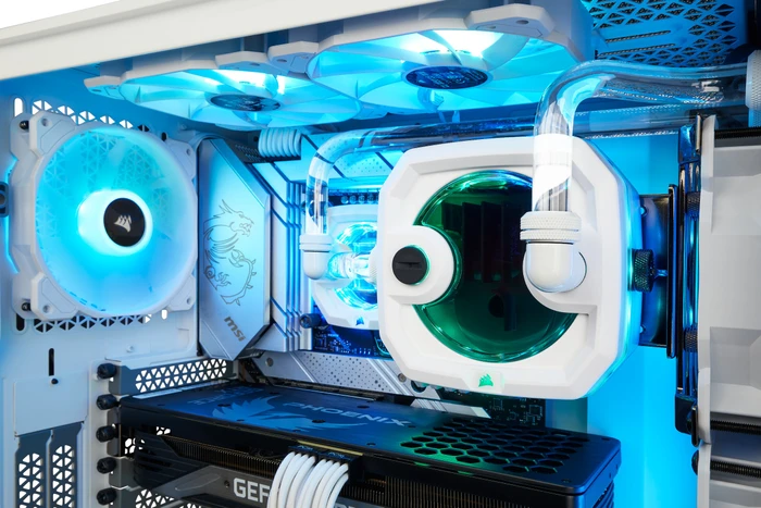 Corsair Hydro X Series iCUE XH303i RGB PRO Custom Cooling Kit, weiß