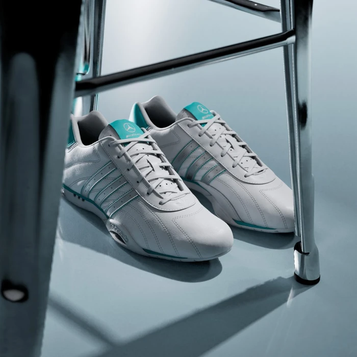 adidas Adiracer Lo Mercedes AMG Petronas F1 Team cloud white/matte silver/semi mint rush