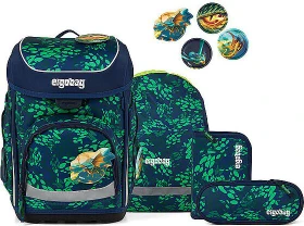 Ergobag Cubo DrachenbezwingBär 2026 Schulrucksack-Set, 5-tlg.