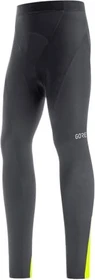Gore Wear C3 Thermo Tights+ Fahrradhose lang black/neon yellow (Herren)