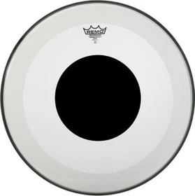 Remo Powerstroke P3 Clear Top Black Dot Bass 20"