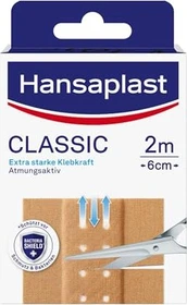 Hansaplast Classic,  6cm x 2m,     1 Stück