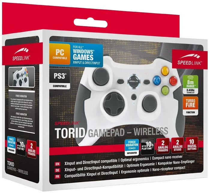 Speedlink Torid weiß (PS3/PC)