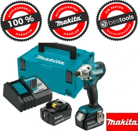 Makita DTD156RTJ Akku-Schlagschrauber inkl. MAKPAC + 2 Akkus 5.0Ah