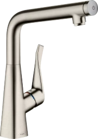 Hansgrohe Metris Select M71 320 1jet edelstahl finish