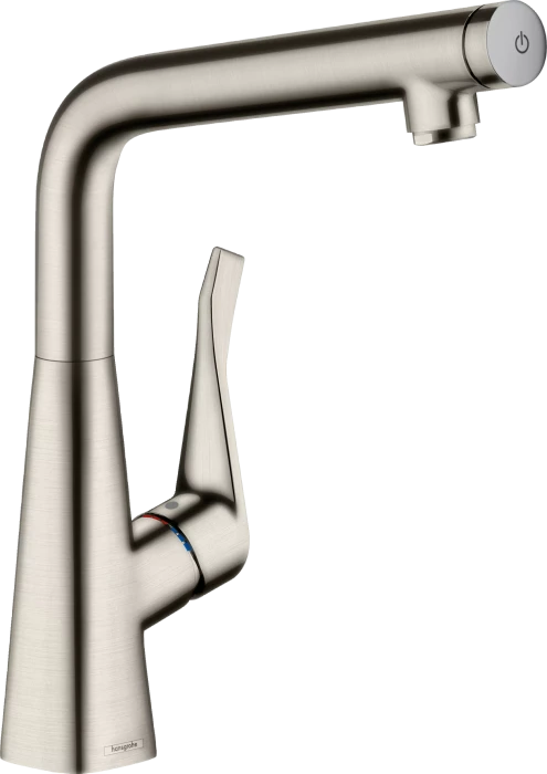 Hansgrohe Metris Select M71 320 1jet edelstahl finish