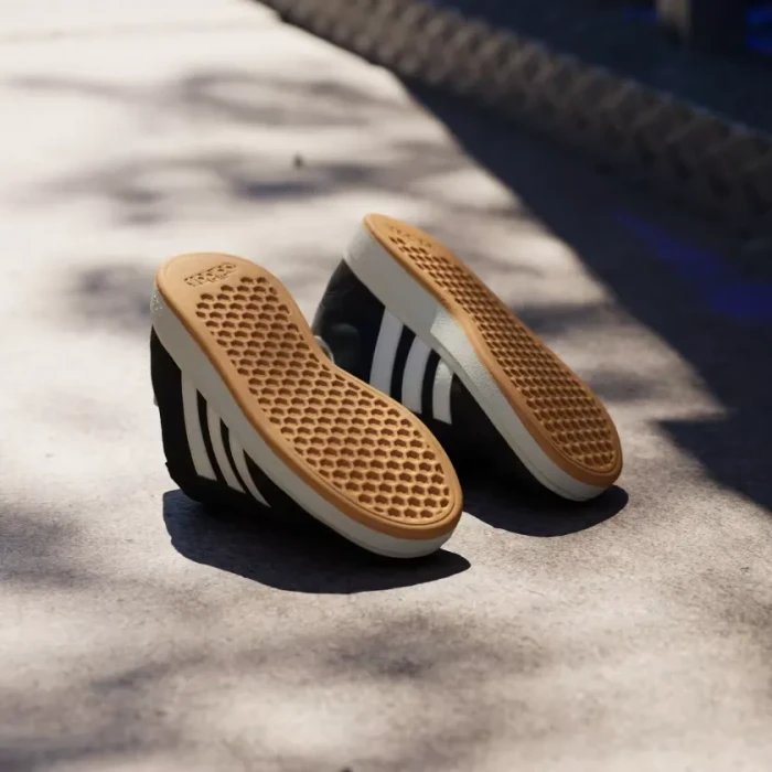 adidas Grand Court 00S core black/off white/gum (Junior)
