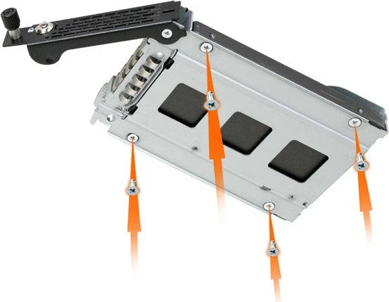 Icy Dock ToughArmor EX MB491TKL-B, Einschub/Carrier für MB491SKL-B