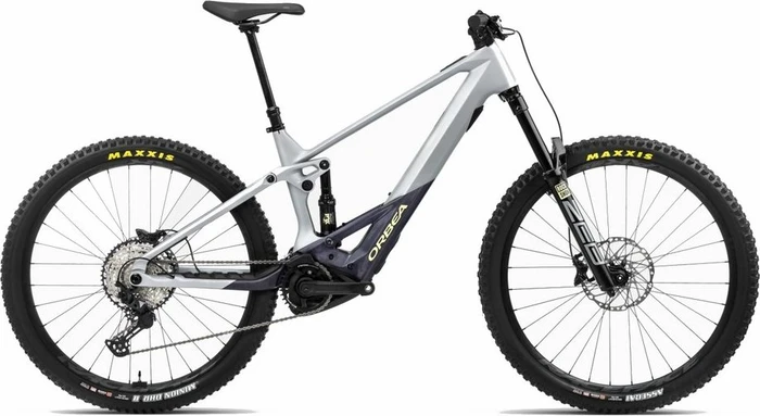 Orbea Wild M20 halo silver/tanzanite carbon view Modell 2024
