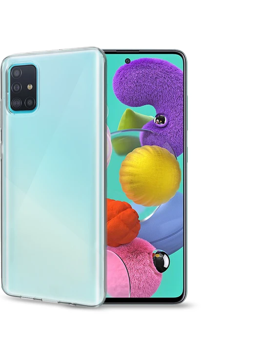 Celly Gelskin für Samsung Galaxy A51 transparent