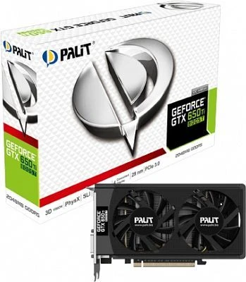 Palit GeForce GTX 650 Ti Boost OC, 2GB GDDR5, 2x DVI, HDMI, DP