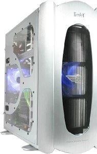 Thermaltake Kandalf LCS silber, Acrylfenster