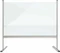 Magnetoplan Hygieneschutz Thekenaufsatz Hygienewand mit Aluminiumgestell, transparent/silber, 96x65cm Vorschaubild