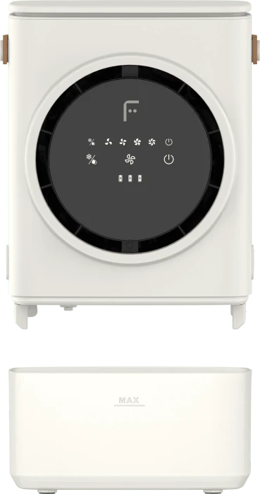 Fakir TC 400 Air Cooler Turmventilator/Luftkühler off white