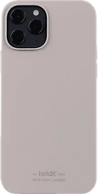Holdit Silicone Case für Apple iPhone 12/12 Pro taupe