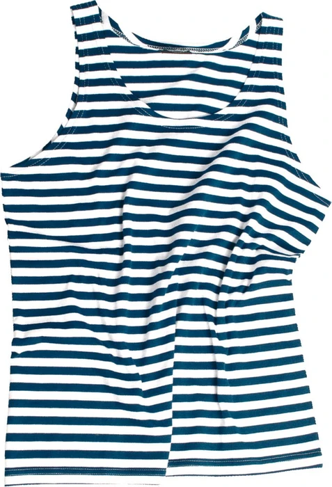 Mil-Tec Russische Marine Shirt ärmellos blau/weiß (Herren)