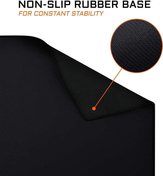 The G-Lab Pad Barium XXL Gaming Mauspad, schwarz/grau