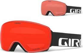 Giro Agent black wordmark/vivid ember-vivid infrared