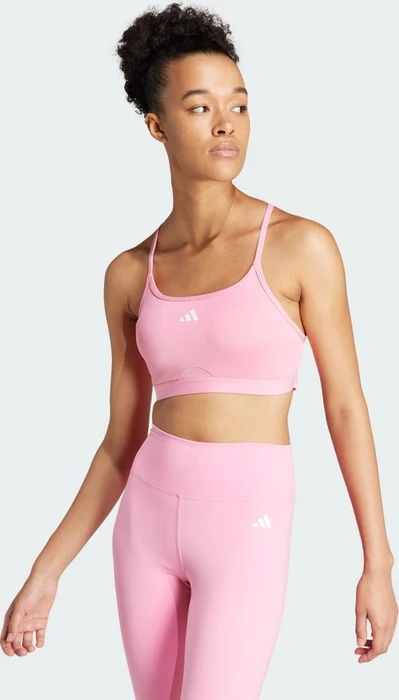 adidas Aeroreact Training Light-Support Sport-BH bliss pink (Damen)