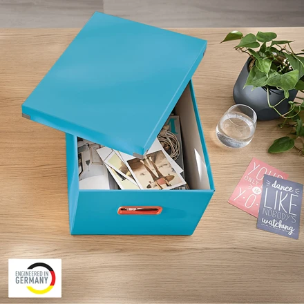 Leitz Click & Store Cosy Aufbewahrungsbox mittel, A4, blau