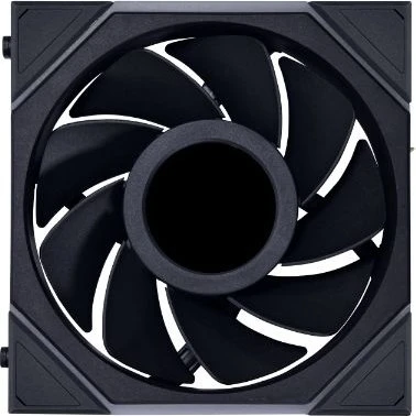 Lian Li Uni Fan TL LCD 120 RGB Reverse Blade, schwarz, LED-Steuerung, 120mm, 3er-Pack