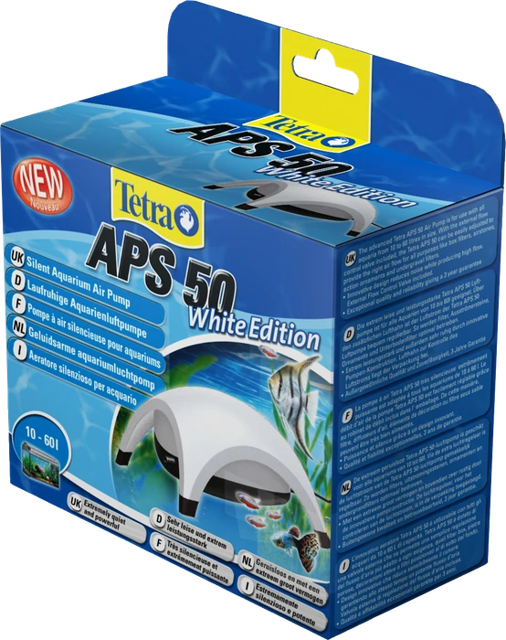 Tetra APS 50 Aquarien-Luftpumpe, weiß