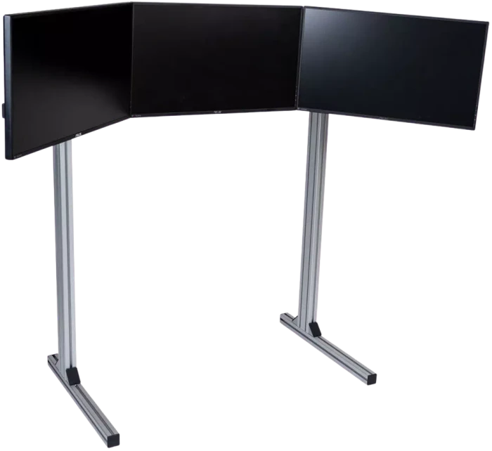 Pro Simrig Triple Monitor Stand - Light, bis 32", schwarz