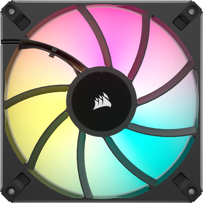 Corsair AF Series iCUE AF140 RGB Elite, schwarz, 140mm