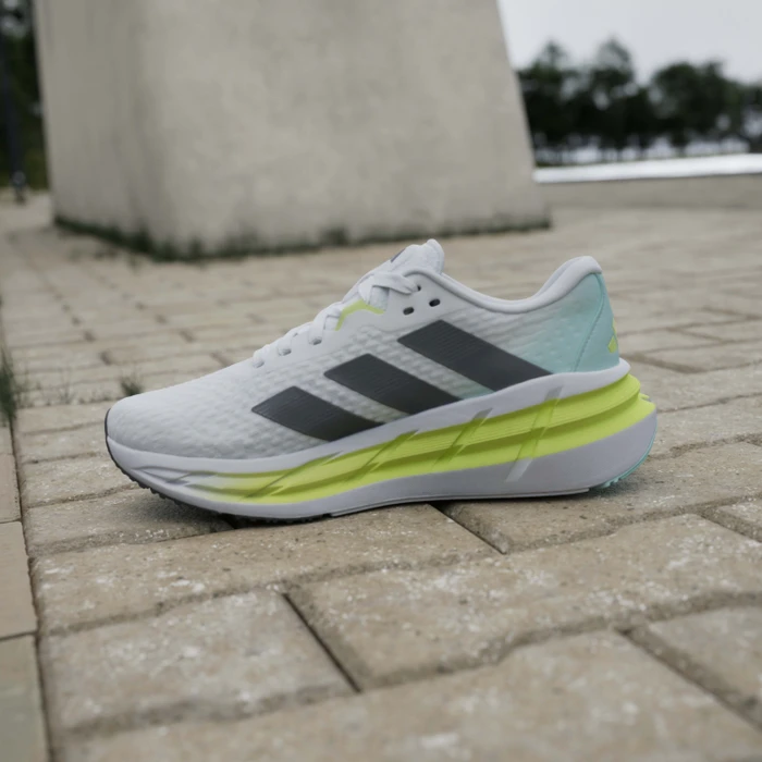 adidas Adistar 3 cloud white/core black/pulse lime (Damen)