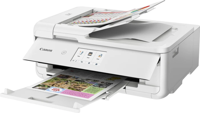 Canon PIXMA TS9551C weiß, Tinte, mehrfarbig