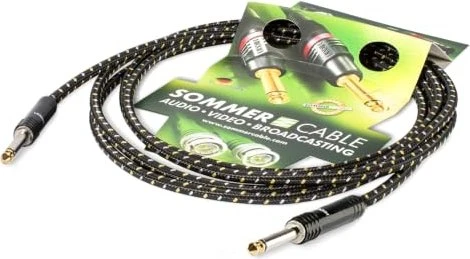 Sommer Cable Classique CQ19 schwarz/weiß 3.0m